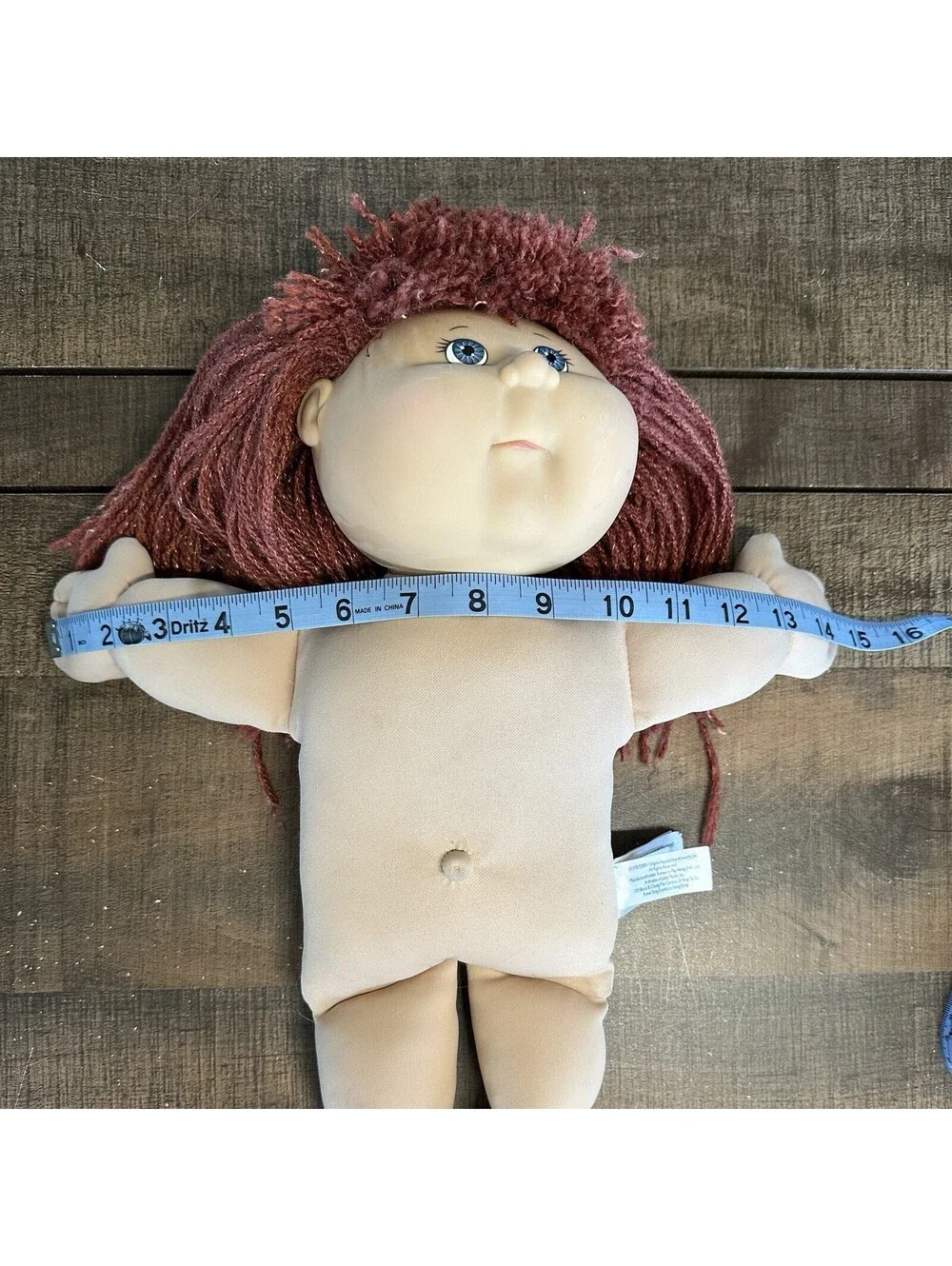 Cabbage Patch Kids Doll with Red Yarn Hair